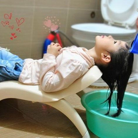 Ghế gội đầu Jialeda: Bí quyết xóa tan nỗi sợ hãi gội đầu của bé