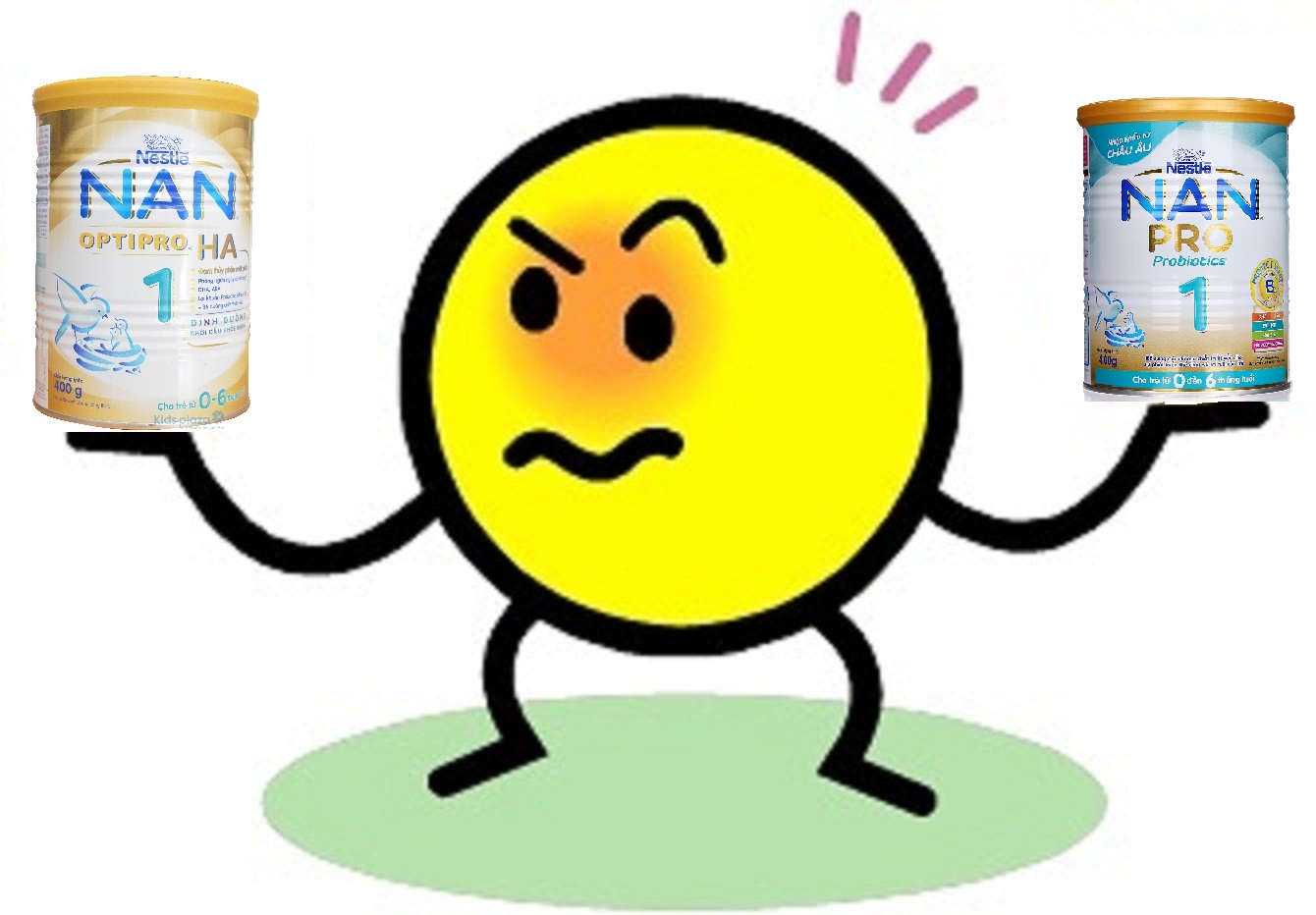 Điểm giống và khác nhau giữa sữa Nan HA và Nan Pro So sánh sữa Nan HA và Nan Pro