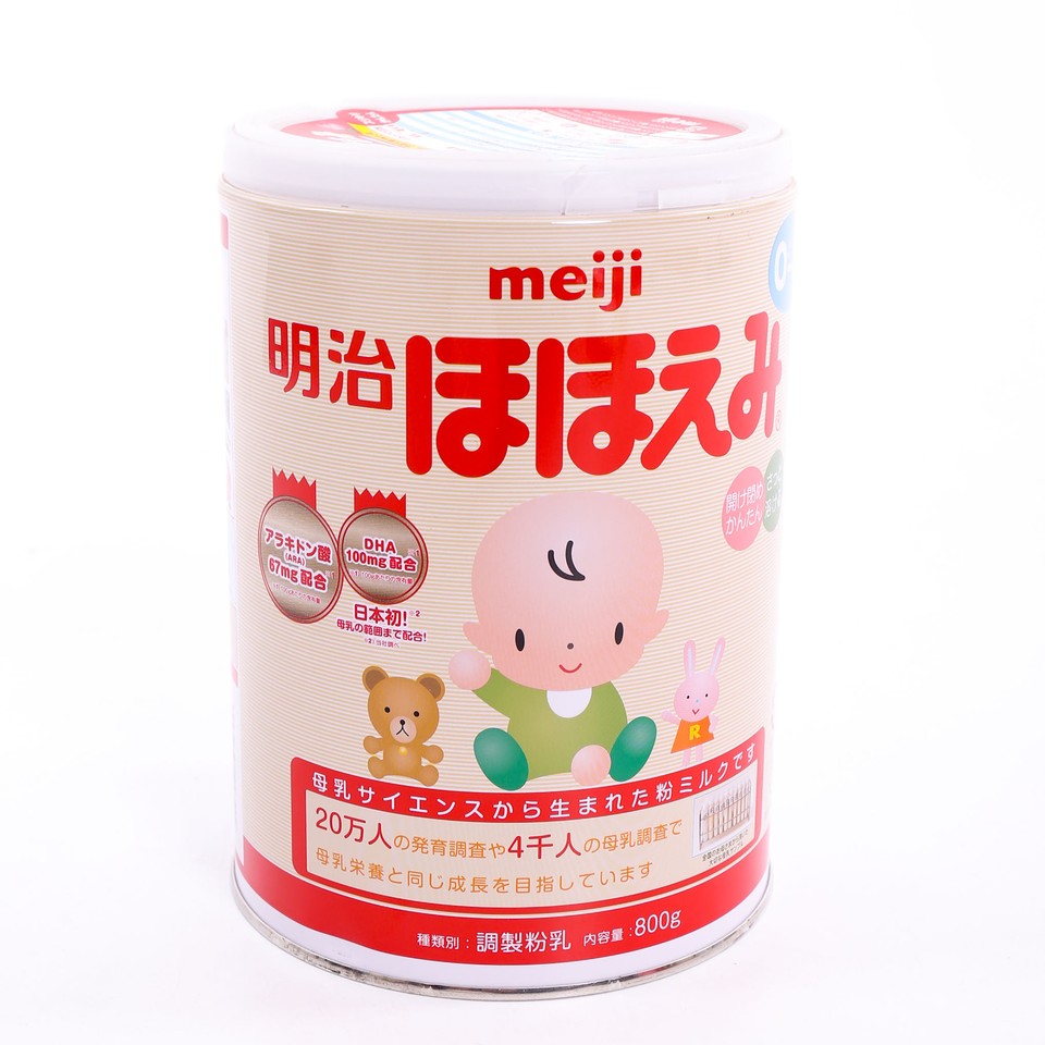 Kết quả hình ảnh cho Sữa Meiji số 0 Hohoemi