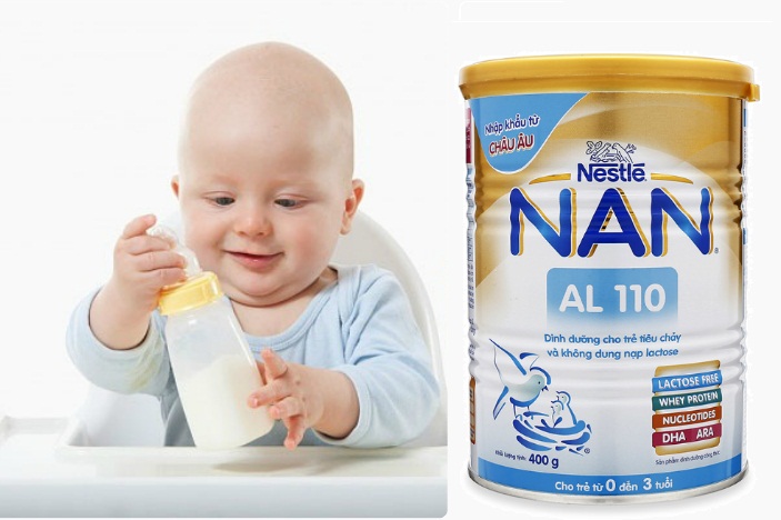 Hướng dẫn chi tiết cách pha sữa Nan AL110 cho trẻ tiêu chảy Hướng dẫn cách pha sữa Nan AL110 cho trẻ tiêu chảy