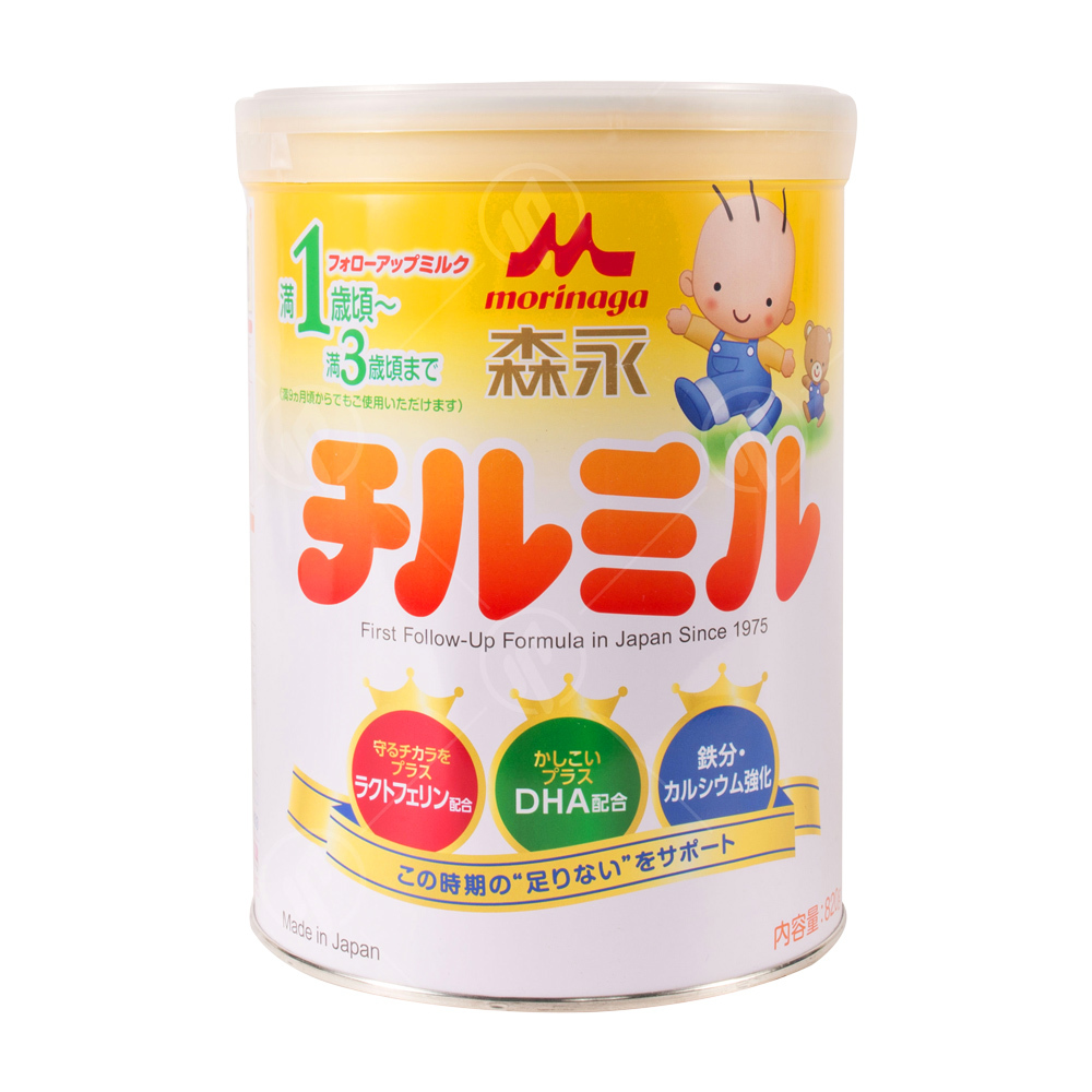 Sữa Morinaga số 9 820g mẫu mới cho bé 1-3 tuổi