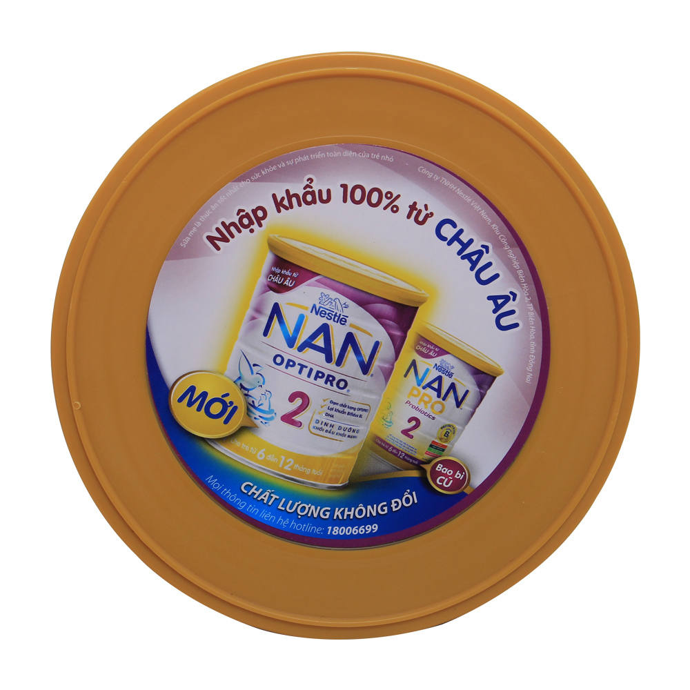 Cách pha sữa Nan Pro 2 đúng chuẩn cho trẻ 6-12 tháng tuổi Sữa Nan Pro 2 thay đổi bao bì mới
