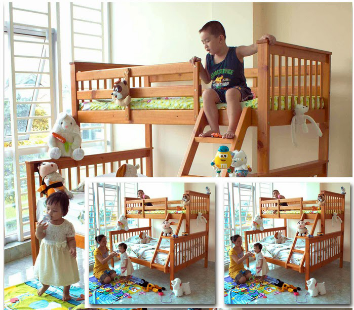Ý tưởng chọn giường tầng cho hai bé với phòng ngủ dưới 10m2 giường tầng trẻ em