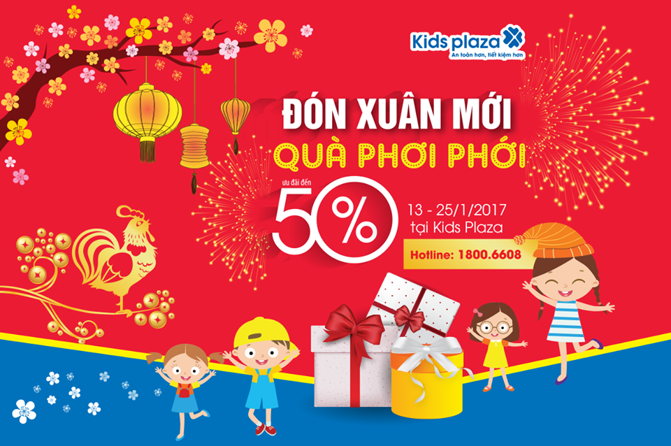 “Đón xuân mới – Quà phơi phới” với ưu đãi tới 50%