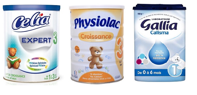 3 dòng sữa Pháp được ưa chuộng nhất hiện nay