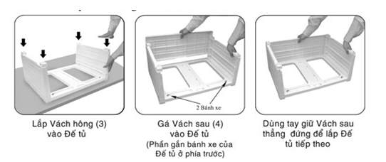 Cách lắp tủ nhựa tabi duy tân