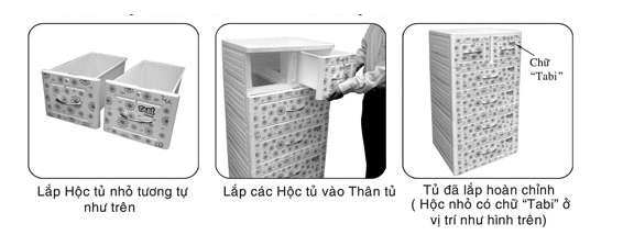 Cách lắp tủ nhựa tabi duy tân