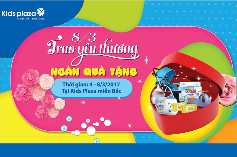 Giảm cực sốc tới 60% cùng quà tặng siêu giá trị nhân dịp 8/3