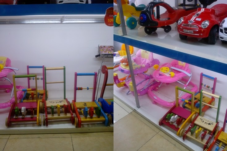 Mua xe tập đi cho em bé loại nào tốt ?