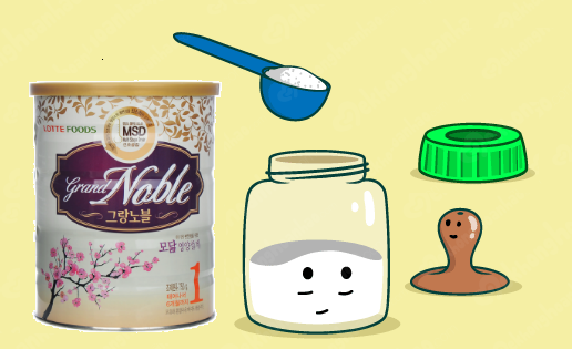 Hướng dẫn cách pha sữa Grand Noble số 1 đúng chuẩn nhất Hướng dẫn cách pha sữa Grand Noble số 1 đúng chuẩn nhất