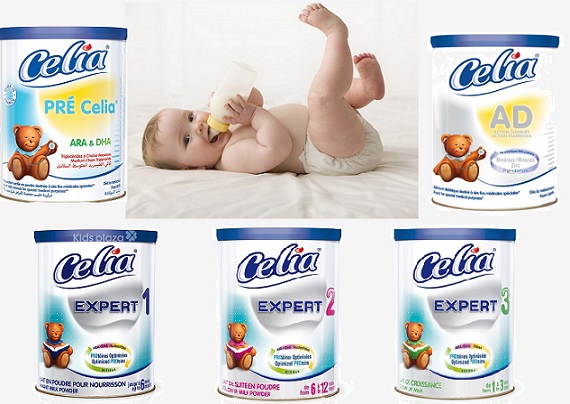 Sữa Celia Pháp tốt nhất cho bé