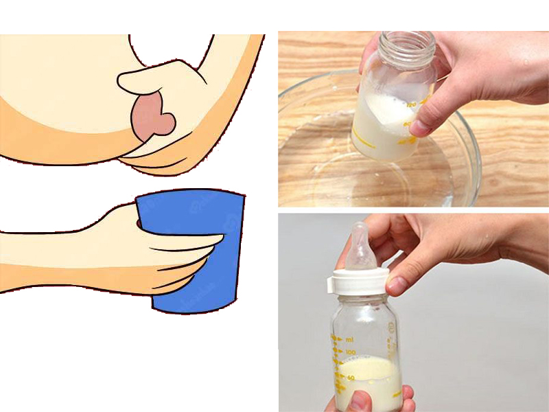 Cách vắt sữa mẹ bằng tay hiệu quả nhất