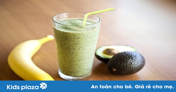 Tuyệt chiêu làm sinh tố bơ chuối cho trẻ còi cọc ăn dặm tăng cân vù vù