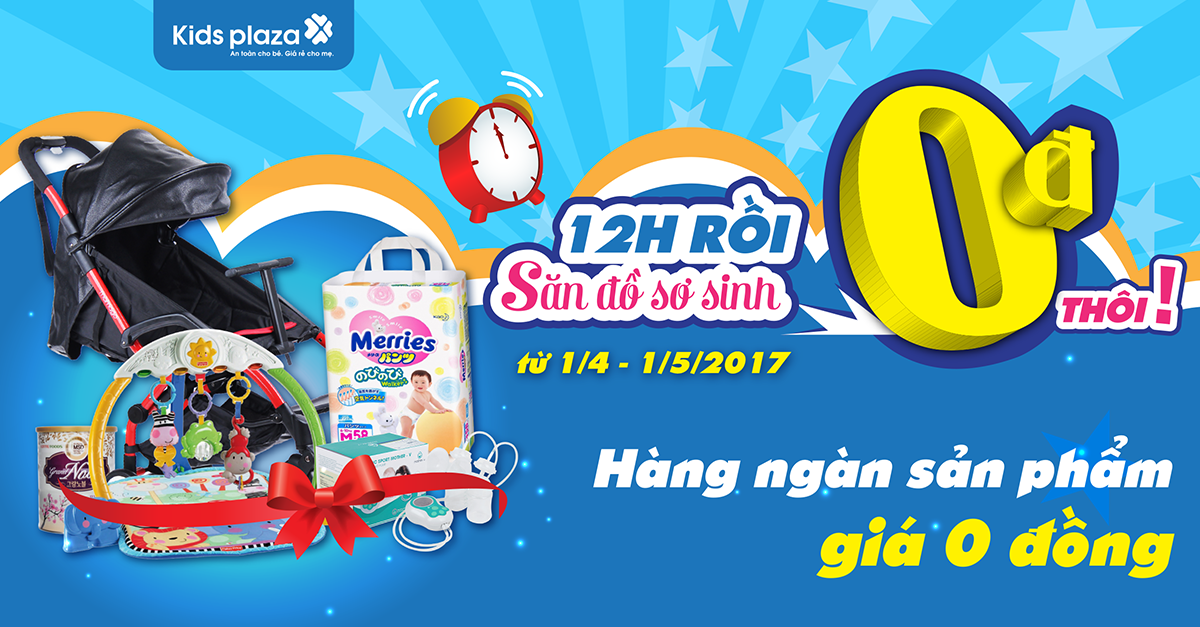 Thông báo kết quả game “12h rồi – Săn hàng sơ sinh 0 đồng thôi”