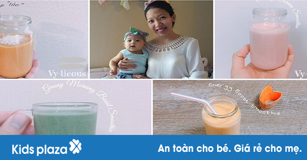 Mẹ Việt ở Mỹ chỉ cách làm 10 loại sinh tố trị ho, tăng đề kháng cho bé