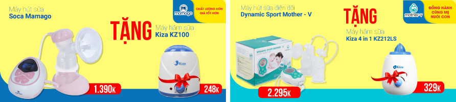 Tổng hợp các chương trình khuyến mại máy hút sữa tháng 5/2018