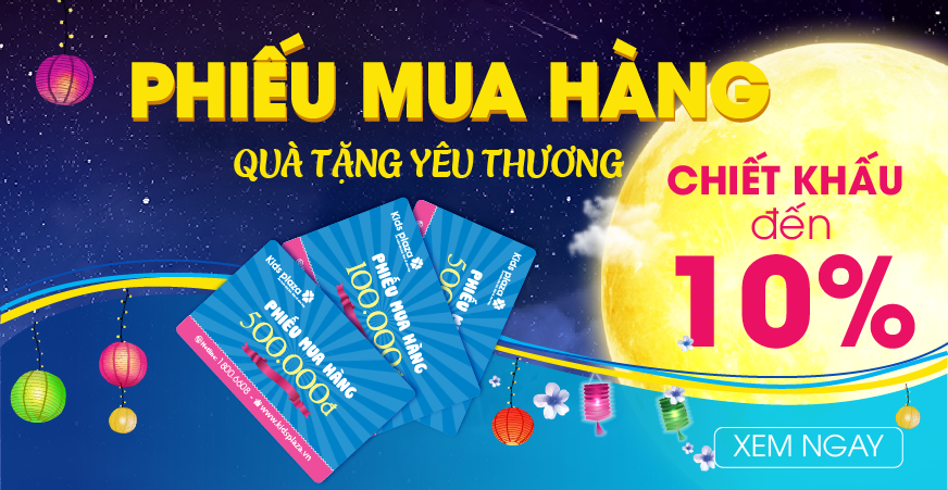 Phiếu mua hàng Kids Plaza – Quà tặng yêu thương cho bé
