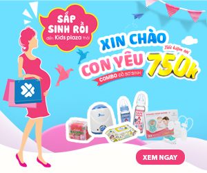 sắp sinh rồi đến Kids Plaza thôi