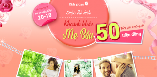 Cuộc thi ảnh: KHOẢNH KHẮC MẸ BẦU – TỔNG GIẢI THƯỞNG TỚI 50.000.000đ