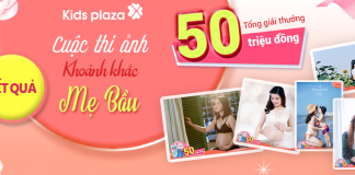 Công bố kết quả cuộc thi “Khoảnh khắc mẹ bầu” – Tổng giải thưởng tới 50.000.000đ