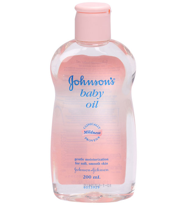 dầu massage johnson baby