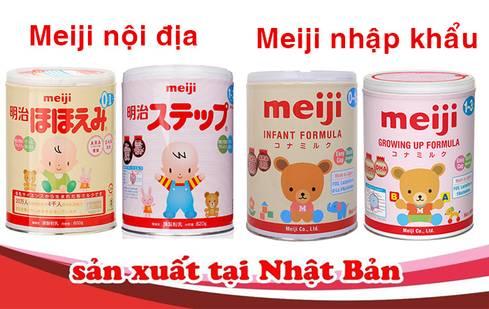 Hướng dẫn mẹ cách phân biệt sữa Meiji thật và giả