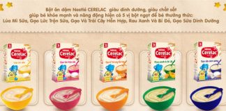 Bột ăn dặm Nestle Cerelac vị mặn hay vị ngọt loại nào tốt hơn?