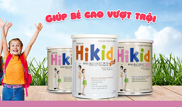 sữa hikid có mấy loại