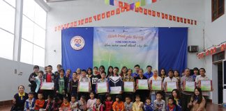 HÀNH TRÌNH YÊU THÁNG 3/2019 DỪNG CHÂN TẠI TRUNG TÂM BẢO TRỢ XÃ HỘI TỈNH HÒA BÌNH