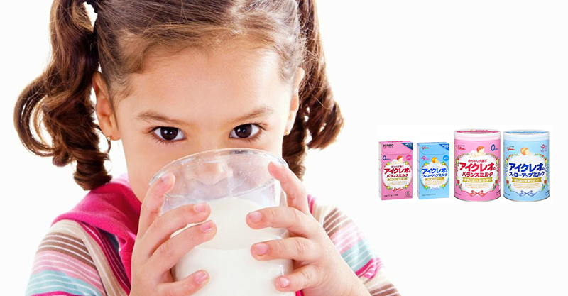 sữa glico cho bé trên 3 tuổi