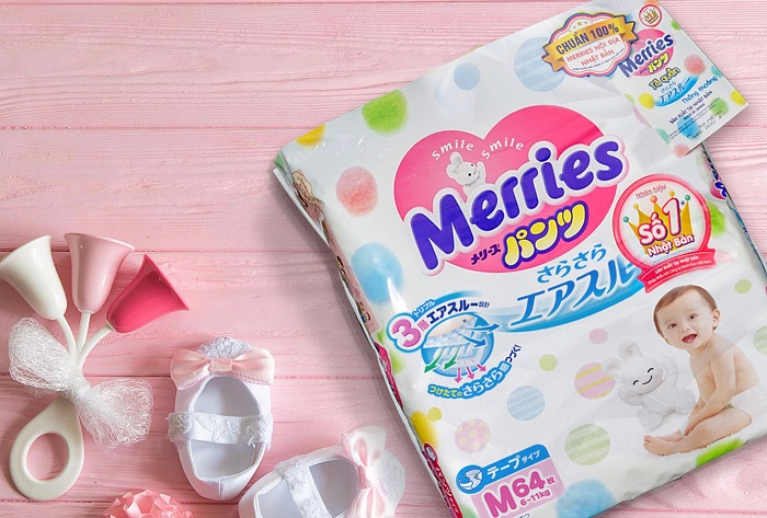 Gợi ý các mẹ phân biệt bỉm Merries hàng nội địa và nhập khẩu có gì khác nhau