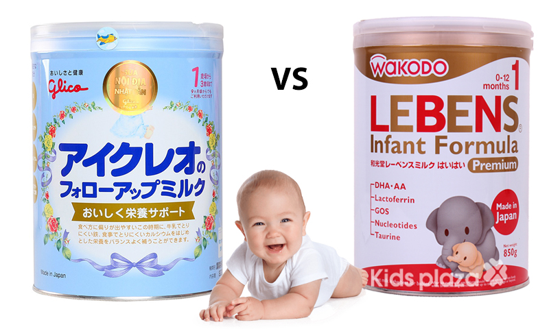 Sữa Glico hay Wakodo Lebens