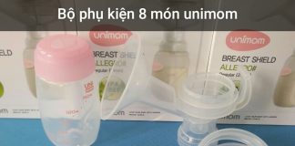 Địa chỉ mua phụ kiện máy hút sữa Unimom ở Hà Nội và Tp HCM