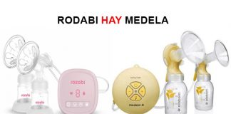 So sánh máy hút sữa Medela và Rozabi ? Nên mua loại nào?