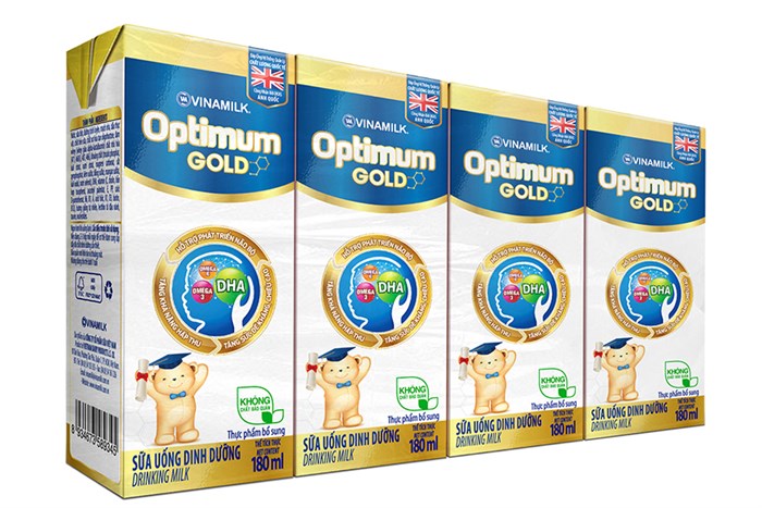 sữa bột optimum gold pha sẵn