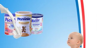 4 sản phẩm sữa bột cho bé của Pháp được ưa chuộng nhất sữa bột trẻ em của pháp