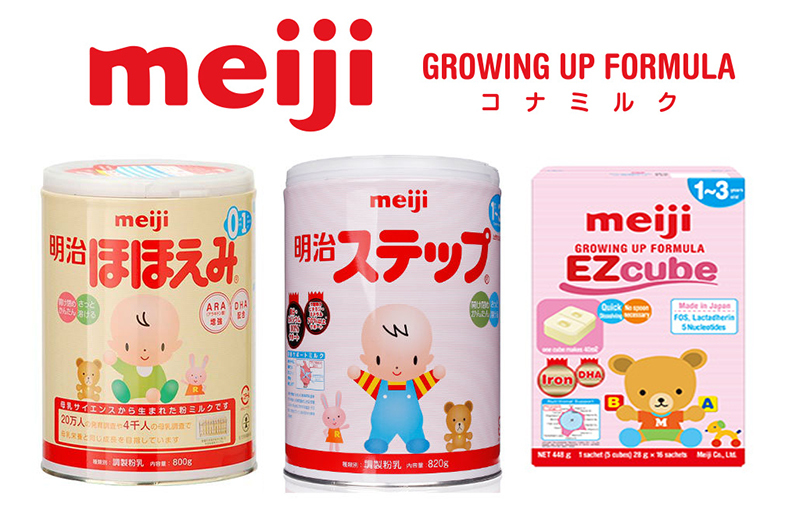 các loại sữa meiji