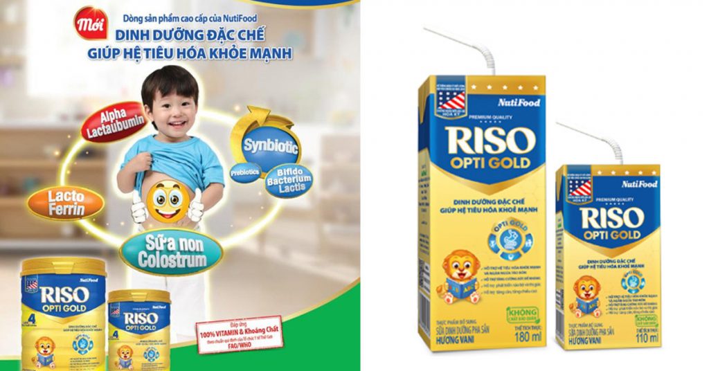 sữa riso opti gold pha sẵn