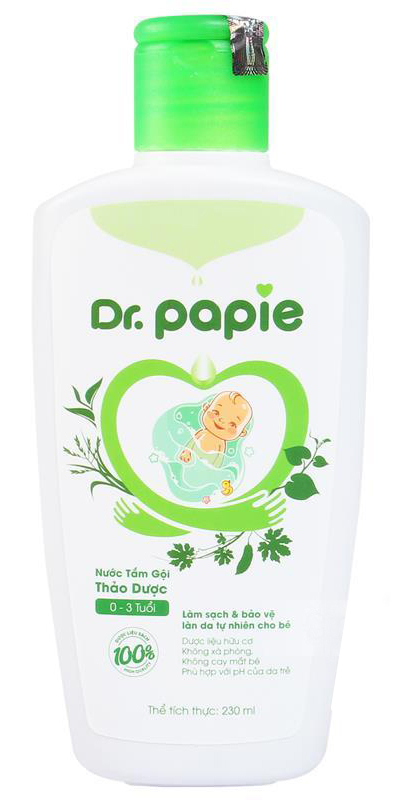 sữa tắm dr papie
