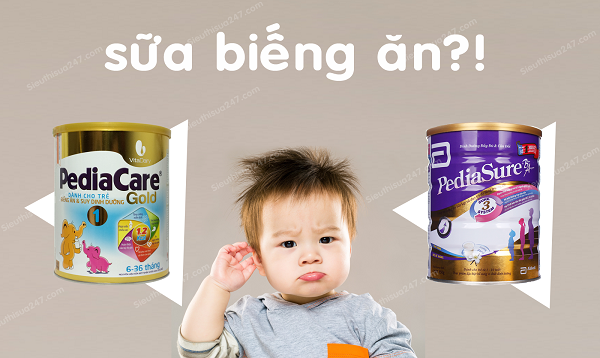 Sữa Pediacare Gold 1 cho trẻ suy dinh dưỡng trên 1 tuổi