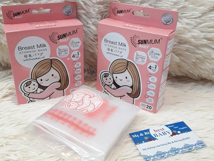 Túi trữ sữa sunmum review