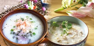 Thực đơn các món cháo ăn dặm cho bé 12 tháng tuổi