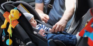 Hướng dẫn mẹ sử dụng ghế ngồi ô tô đúng cách cho bé