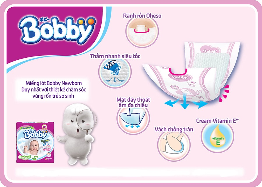 Đánh giá tã bỉm Bobby Nhật