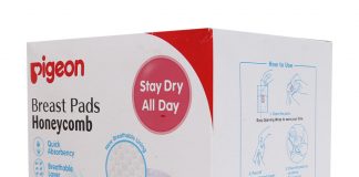 Miếng lót thấm sữa Pigeon có giặt được không, giá bao nhiêu?