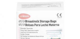 Túi trữ sữa Eco Unimom tiết kiệm, không BPA túi trữ sữa eco unimom