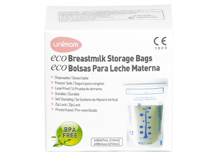 Túi trữ sữa Eco Unimom tiết kiệm, không BPA