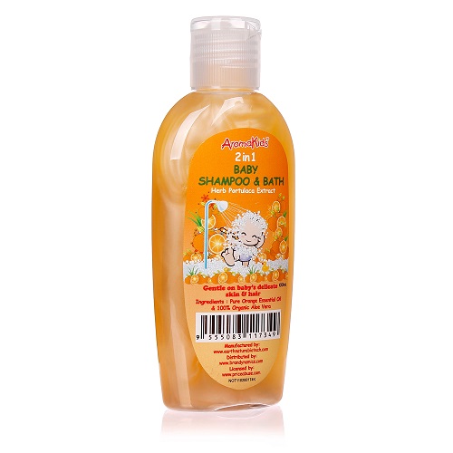 Dầu gội sữa tắm Aromakids 2 trong 1 Baby Shampoo & Bath