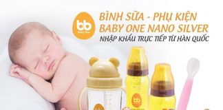 Chọn bình sữa Nano Sliver Baby One – mẹ an tâm bé bú tốt, hạn chế tiêu chảy