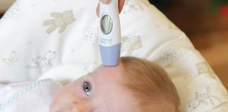 Cùng tỉm hiểu các loại nhiệt kế đo trán tốt cho bé Nhiệt kế đo trán loại nào tốt